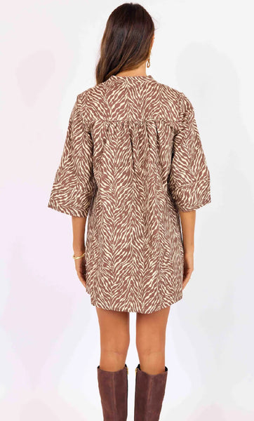City Safari Dress - The Green Shelf Boutique