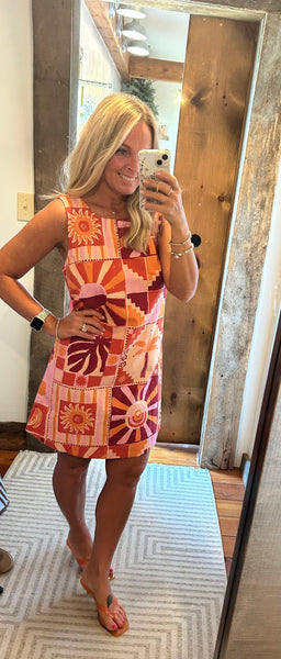 Sunny Linen Mini Dress