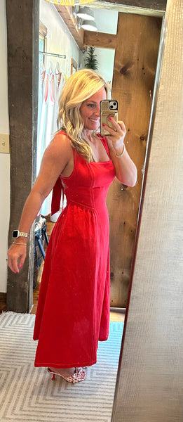 Sami Linen Midi Dress