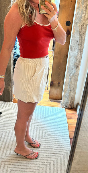 HW Stripe Skort