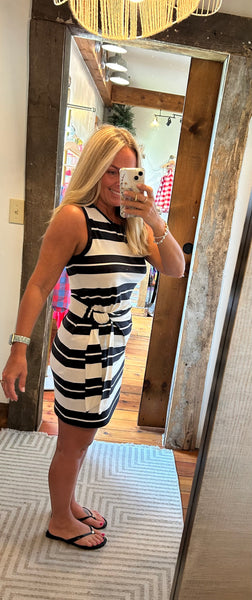 Mattie StripedMini Dress
