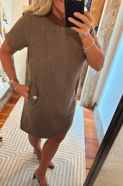 Noble Embrace Mini Dress