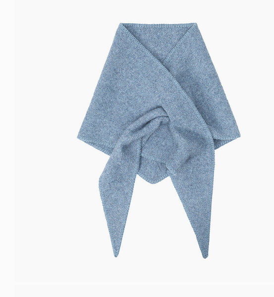 Knit Triangle Scarf - The Green Shelf Boutique