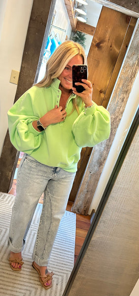 Piper Snap Button Pullover