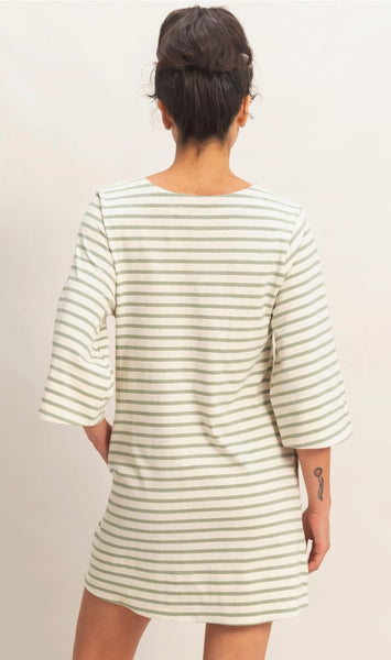 Ingrid Stripe Mini Dress