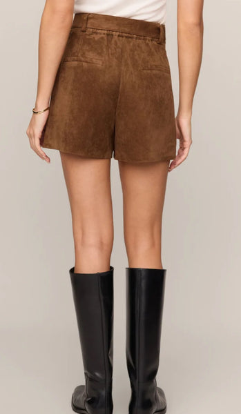 Ivory Suede Short