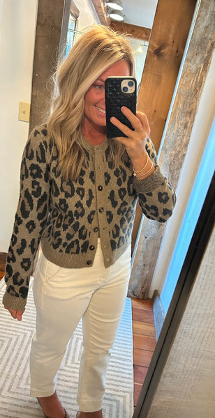 Outlook Leopard Cardi
