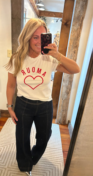 Amour Tourist Tee - The Green Shelf Boutique