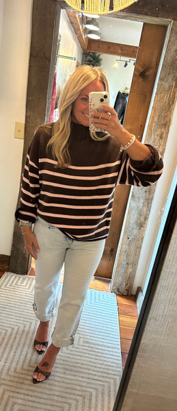 Skylar Stripe Pullover Sweater