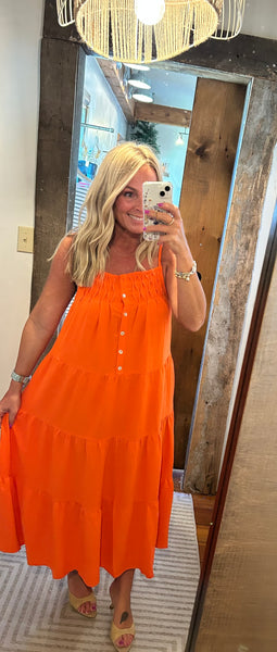 Melody Tiered Midi Dress