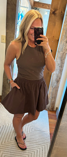 Circle Mini Skirt