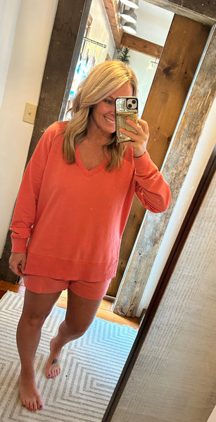 V Neck Modern Weekender