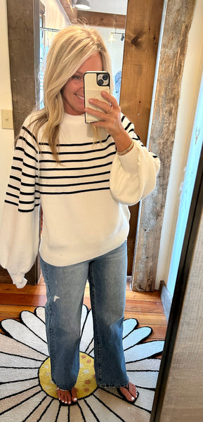 Cozy Stripe Sweater