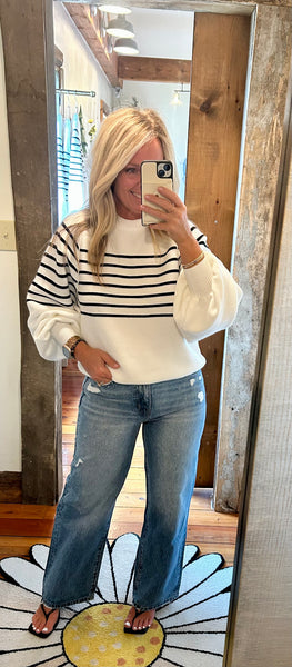 Cozy Stripe Sweater