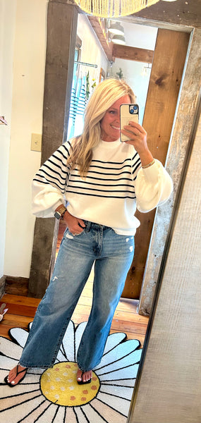 Cozy Stripe Sweater