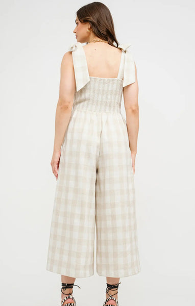 Helena Gingham Jumpsuit