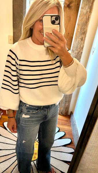 Cozy Stripe Sweater