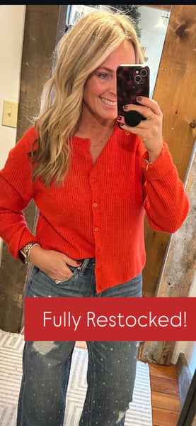 Medina Cozy Rib Cardigan - The Green Shelf Boutique