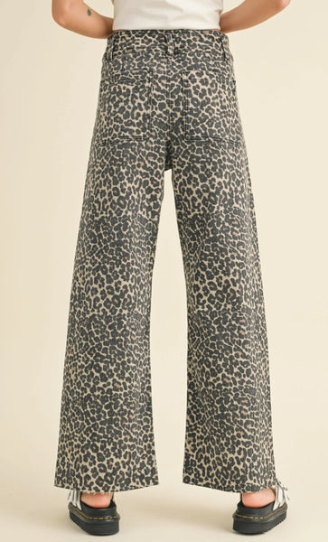 Leopard Print Jean