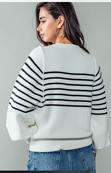 Cozy Stripe Sweater