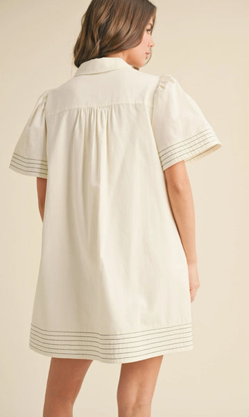SS Button Down Dress