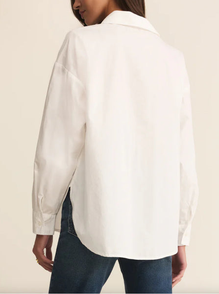 Elevated Poplin Button Up