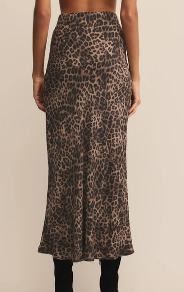 Izabel Leopard Skirt