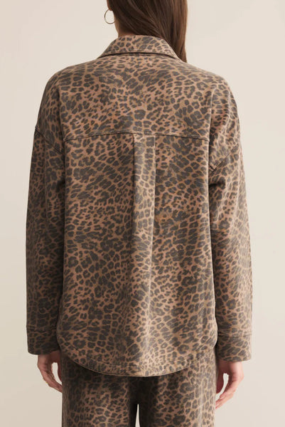 All Day Knit Leopard Jacket