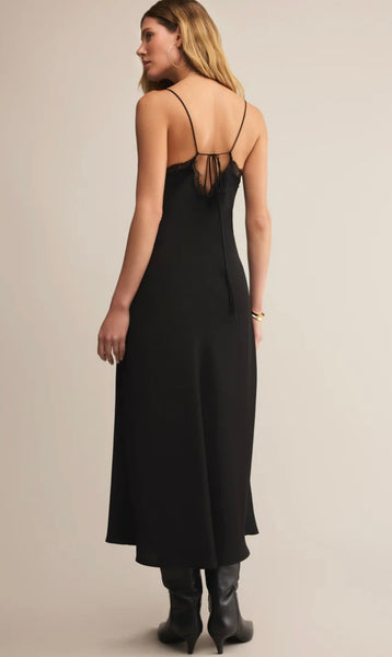After Hours Luxe Satin Midi Dress