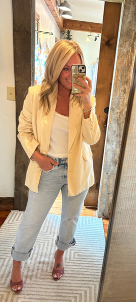Sicily Scalloped Blazer