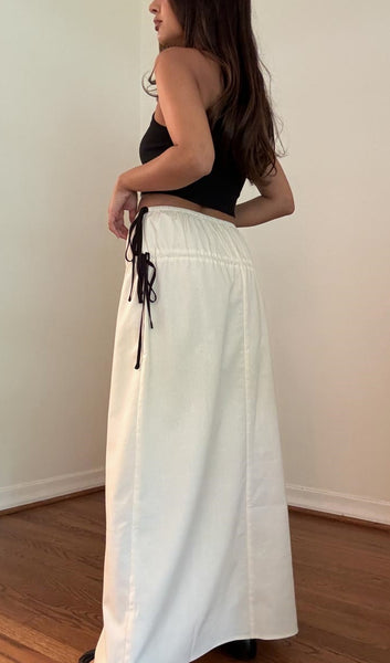 Linen Maxi Skirt