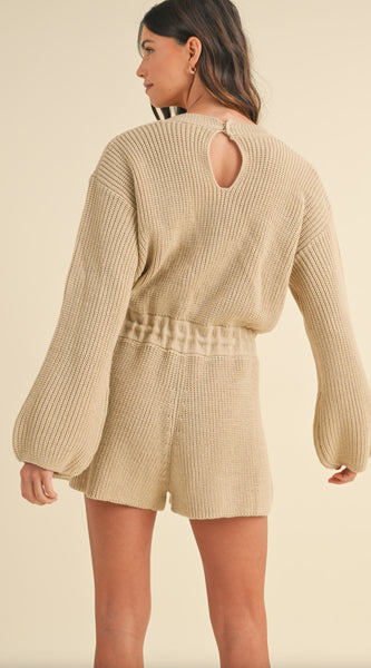 LS Knit Romper