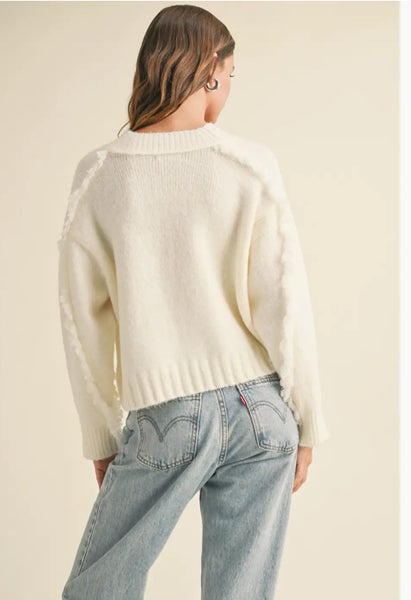 Fringe Detail Sweater