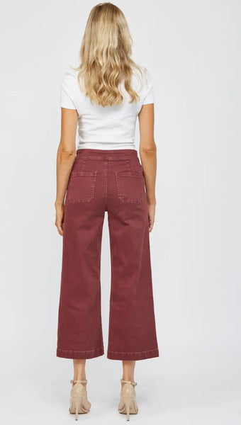 HR Wide Leg Crop