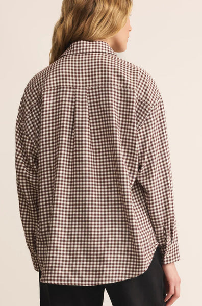 River Plaid Button Up