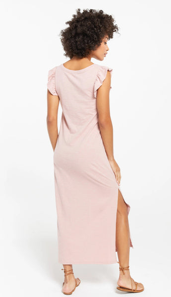 Blakey Slub Ruffle Dress