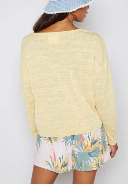Scoop Neck Knit Top - The Green Shelf Boutique