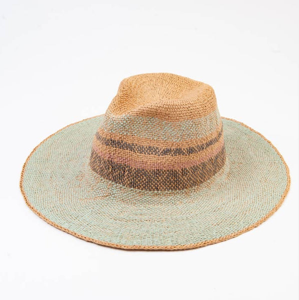 Laguna Color Stripe Straw Hat