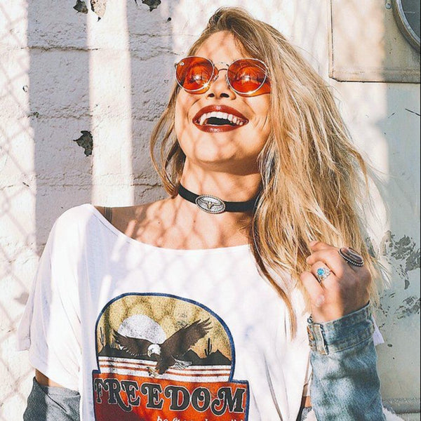 Freedom Tee - The Green Shelf Boutique
